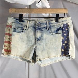 7 cutoff USA Short Shorts